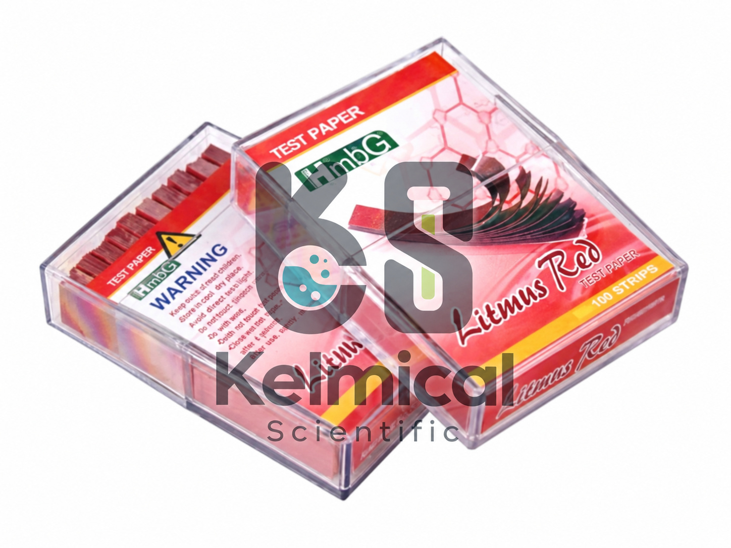Red litmus paper
