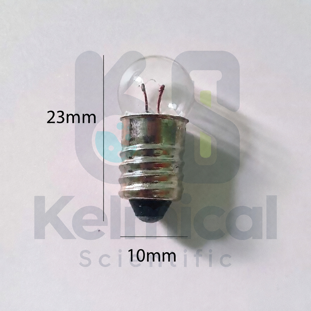 Filament light bulb 6 V, 3 W