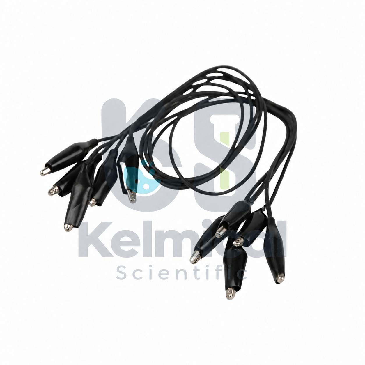 Connecting lead with crocodile clips 30 cm